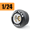Accessories / Wheels, rims and tyres / 1/24 scale: New products Accessories / Wheels, rims and tyres / 1/24 scale: New products image