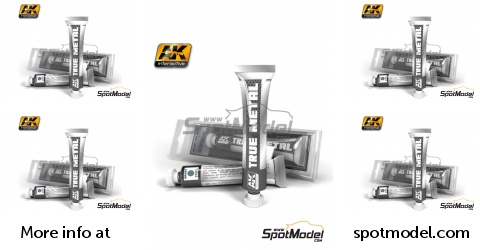 kabel Praktisch spade AK Interactive: AK True Metal Steel (ref. AK-457) | SpotModel
