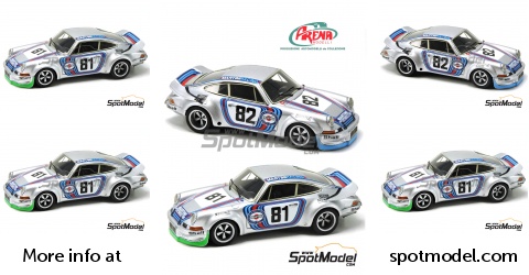 Mini Racing 1/43 - Kit white métal monté Porsche 956 longue Joest New