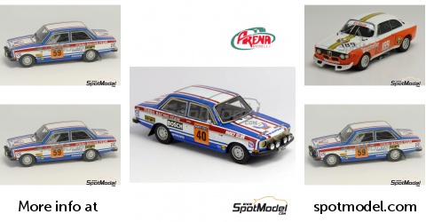 RALLYE MINIATURES/MODEL CAR 1/43 + PURE SOUND