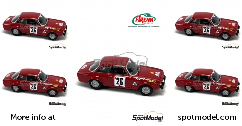 A Superb Alfa Romeo Giulia Sprint GTA Model on Display at the