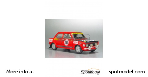 FIAT 128 RALLY N.190 RALLY SAN MARTINO DI CASTROZZA 1972 A.BETTEGA 1:43 RIO4695