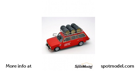 Modèle réduit Fiat 131 Panorama, West, Assistance, 1979 1/43