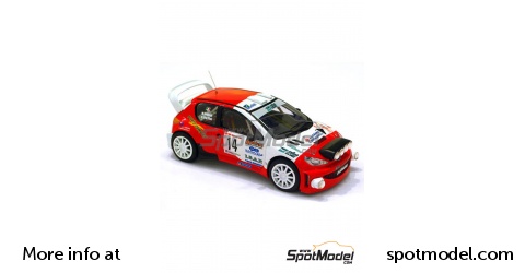 Peugeot 206 WRC - Rallye Automobile Monte-Carlo 2002 - Grönholm