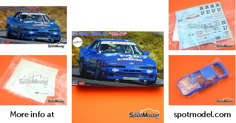 1:24 HASEGAWA TOYOTA Supra (A70) 2.5Gt Twin Turbo R Custom 1989 Kit
