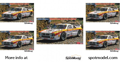 Altaya 1:24 Lancia 037 Rally #9 vincitore Rallye Tour de Corse 1983 Alen, Kivimäki AAWRC512 modello auto AAWRC512