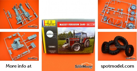 Stock Bureau - HELLER Massey Ferguson 2680 1:24