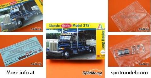 Italeri 3897 Kit de montage de montage camion / remorque miniature