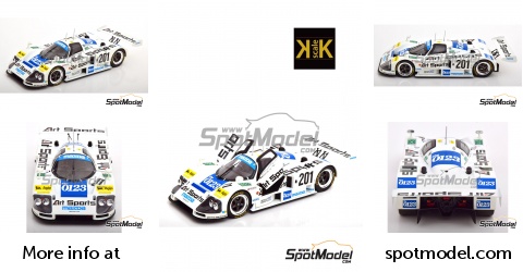 Charge Mazda 767B 1989 Le Mans Decal (Hasegawa