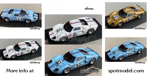 Marsh Models MM300K Ford Mk IV #1 'Dan Gurney - AJ Foyt' winner Le Mans