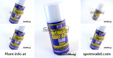 Mr. Hobby SF289 Mr. Finishing Surfacer 1500 Gray 40ml Primer - Foto 12