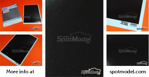Pit wall carbon fiber decal 1/24 ref 24c-1 