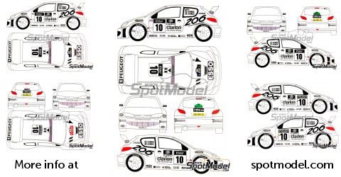 DECALS 1/43 PEUGEOT 206 Wrc Loix Rallye Du Condroz 2003 Rally EUR 5,99 DECALS 1/43 PEUGEOT 206 Wrc Loix Rallye Du Condroz 2003 Rally EUR 5,99