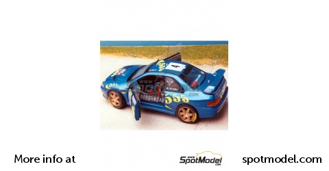 Kit Monté Provence Moulage 1/43 - Subaru Impreza WRC - Rallye Monte Carlo 1997