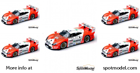 PORSCHE 911 GT1 #30 24h Le Mans 1997 1:43 von SPARK (Neu und