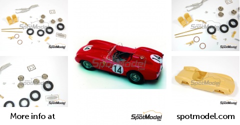 A fine 1:12 scale model 1958 Ferrari 250 TR
