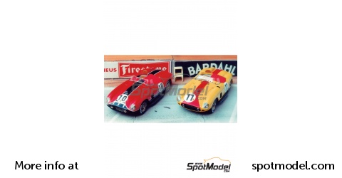 Ferrari 290 MM Le Mans 1957 n°10 & 11