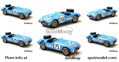 Modèle Réduit 1/43 Gordini T15S Tour De France N°34 - Occasion Collection TOP MODEL
