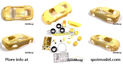 Maquette Tamiya Ferrari 360 Modena 1/24 - Réf 24228 - Kit Neuf
