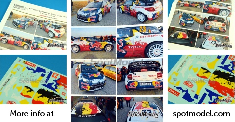 Maquette Heller 1/24 Citroën DS3 WRC Test Car Asphalte - Réf 80758, Comme Neuf