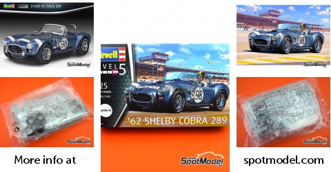 Maquette Voiture : '62 Shelby Cobra 289