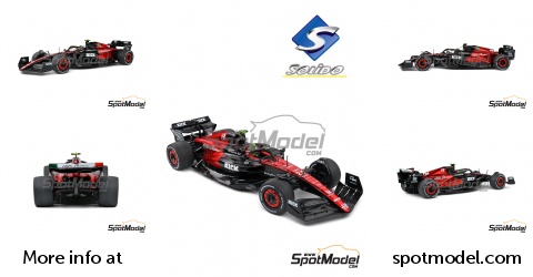 Mini GT 1/64 - Alfa Romeo F1 C43 #24 - GP Australie 2023 - Pilote Zhou