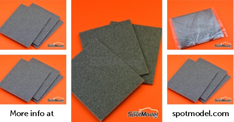 SpotModel SPOT-012: Sandpaper Medium grade sanding sponge (180