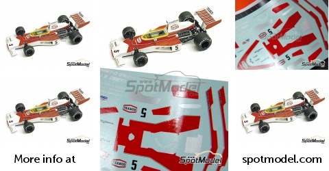 Tameo Kits DK-WCT074: Marking / livery 1/43 scale - McLaren Ford 