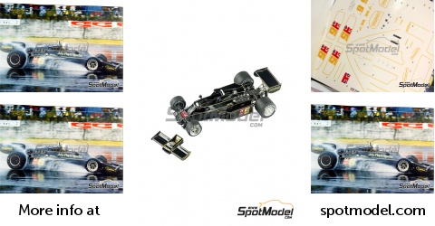 Improving the Brabham BT48 Monaco 79 Model Factory Hiro 1/20 scale