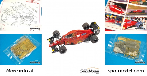 Kits Maquettes TAMEO Ferrari Turbo 126 C3 - Présentation & GP D'Allemagne - Neuf