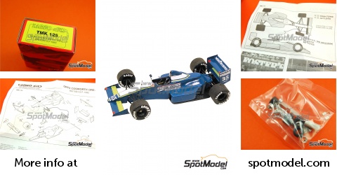 Tameo Kits TMK125: Car scale model kit 1/43 scale Monteverdi