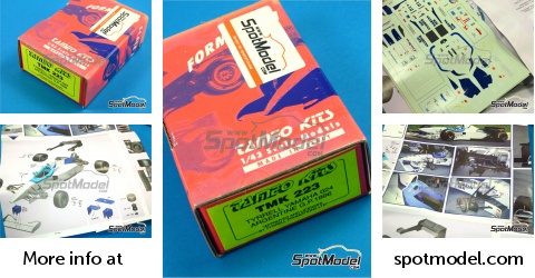 Kit TAMEO 1/43 F1 Tyrrell Yamaha 024 Argentine GP TMK223 - Occasion Comme Neuf