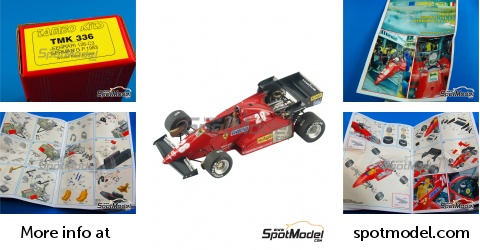 Grand Prix Typhoon Benetton F1 Tameo Kits TMK336: Car Scale Model