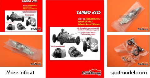 Tameo Kits - 1:43 - Ferrari 312 P Coupè