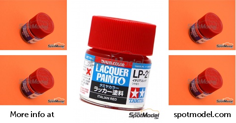 Peinture Laquée Tamiya LP-82 – Rouge – 10 Ml – Pour Modélisme