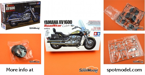 Yamaha XV1600 RoadStar Custom Tamiya 14135