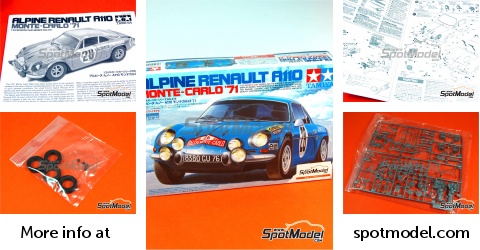 Maqueta De Coche Tamiya Escala 1:24 - Kit De Montaje En Plástico, Longitud 163 Mm, Para Modelismo