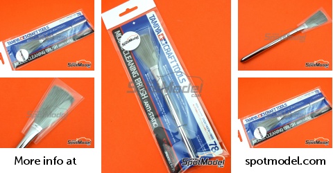 Tamiya Pinceau de Dépoussiérage étroit Outil pour maquettes