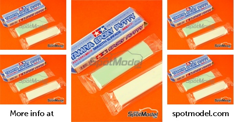 87051 Tamiya Putty two-component (Quick Type) epoxy. (time of FR. 5-6h) 25g  (Epoxy Putty) :: Primer, putty, consumables :: Tamiya