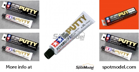 Tamiya 87076 Light-curing Putty 34 G