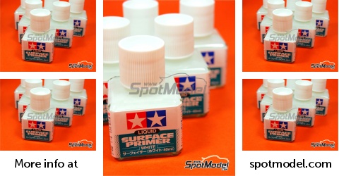 Airbrush Primer TamiyaPrimer L 180 Ml P/M White - Seychelles Vallejo Primer