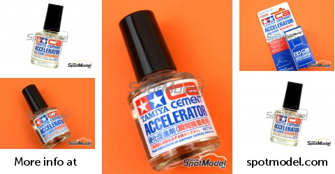 Tamiya 87138: Glue CA Cement Accelerator 1 x 10ml for Tamiya 87138