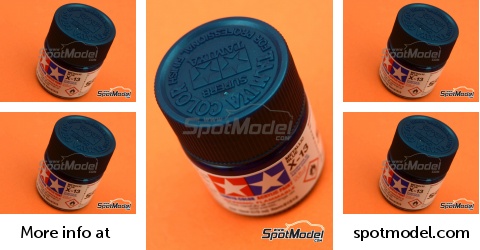 Tamiya Mini Acrylic model paint - X-13 81513 Metallic Blue (gloss)