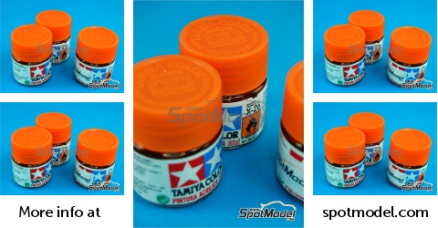Tamiya 81526: Acrylic paint Clear orange X-26 1 x 10ml (ref. X-26)