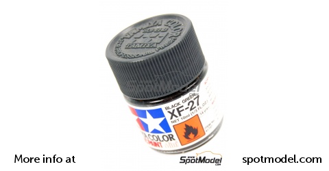 Tamiya Acrylic Mini XF-27 Black Green