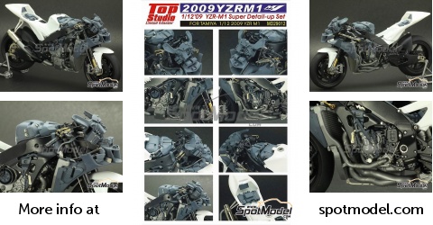 Top Studio MD29012 1/12 YZR-M1 2009 Super Detail Set for Tamiya kit 