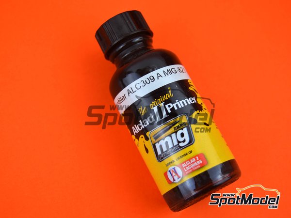Image 1: Black microfiller primer ALC309 - 1 x 30ml | Primer manufactured by AMMO of Mig Jimenez (ref. A.MIG-8211, also AMIG8211 and ALC309) Image 1: Black microfiller primer ALC309 - 1 x 30ml | Primer manufactured by AMMO of Mig Jimenez (ref. A.MIG-8211, also AMIG8211 and ALC309)