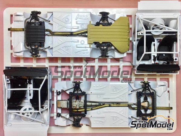 Image 3: Audi Quattro Sport S1 Group B HB Audi Team - Montecarlo Rally - Rallye Automobile de Monte-Carlo 1985 | Model car kit in 1/24 scale manufactured by Beemax Model Kits (ref. B24017, also 4905083103982 and 103982) Image 3: Audi Quattro Sport S1 Group B HB Audi Team - Montecarlo Rally - Rallye Automobile de Monte-Carlo 1985 | Model car kit in 1/24 scale manufactured by Beemax Model Kits (ref. B24017, also 4905083103982 and 103982)