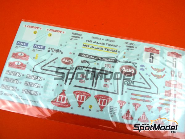 Image 18: Audi Quattro Sport S1 Group B HB Audi Team - Montecarlo Rally - Rallye Automobile de Monte-Carlo 1985 | Model car kit in 1/24 scale manufactured by Beemax Model Kits (ref. B24017, also 4905083103982 and 103982) Image 18: Audi Quattro Sport S1 Group B HB Audi Team - Montecarlo Rally - Rallye Automobile de Monte-Carlo 1985 | Model car kit in 1/24 scale manufactured by Beemax Model Kits (ref. B24017, also 4905083103982 and 103982)