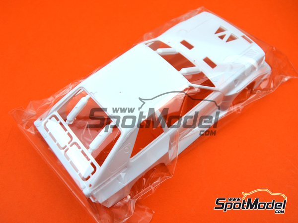 Image 21: Audi Quattro Sport S1 Group B HB Audi Team - Montecarlo Rally - Rallye Automobile de Monte-Carlo 1985 | Model car kit in 1/24 scale manufactured by Beemax Model Kits (ref. B24017, also 4905083103982 and 103982) Image 21: Audi Quattro Sport S1 Group B HB Audi Team - Montecarlo Rally - Rallye Automobile de Monte-Carlo 1985 | Model car kit in 1/24 scale manufactured by Beemax Model Kits (ref. B24017, also 4905083103982 and 103982)